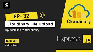 File Upload Cloudinary  Hindi  Cloud [upl. by Dimah]