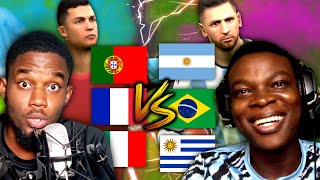 Prof Bof BATTLES Mackie Pes HD ⚔️ EUROPE vs SOUTH AMERICAN Ballers Challenge is INSANE🤯 [upl. by Breen853]