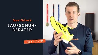 SportScheck Laufschuhberater mit Laufprofi David Schönherr  In 3 Schritten zum perfekten Laufschuh [upl. by Hong]