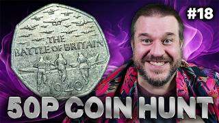 Episode 18 50p Coin hunt from a £250 Bag [upl. by Worth501]