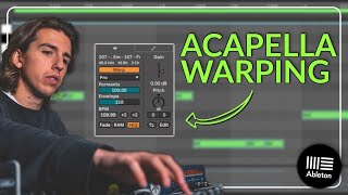 How to warp vocals inside Ableton  Queen acapella [upl. by Gylys]