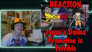 RANT Japans Dragon Ball Daima Promotion is HORRIBLE Reaction [upl. by Tristan]