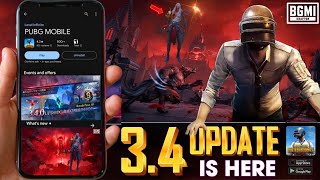 ✅ HOW TO UPDATE PUBG MOBILE 34 VERSION  PUBGM 34 UPDATE OPTION NOT SHOWING  BGMI 34 UPDATE [upl. by Gazo]