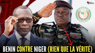 AES contre CEDEAO LES GROSSES accusations DU NIGER contre LE BENIN Le Général TIANI dit la vérité [upl. by Lebasile]