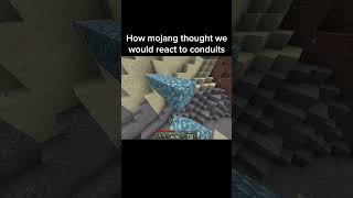 Why did Minecraft add conduits to the game [upl. by Yecaj]