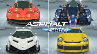 Asphalt Nitro  Pagani Huayra Tramontana XTR Lamborghini Veneno RUF CTR 3 [upl. by Leeann]