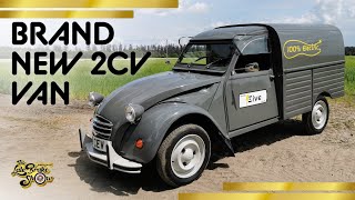 This is a BRAND NEW Citroen 2CV AK Electric Delivery van  exclusive first drive review [upl. by Oivaf]