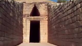 Ancient Mycenae  Treasury of Atreus Tomb of Agamemnon Walkthrough [upl. by Atnahsal659]