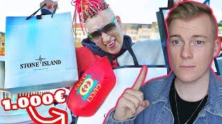 Spacy reagiert auf DIE 1000€ GUCCI TASCHE VON LIL LANO 👜Wie viel ist dein Outfit wert Reaction [upl. by Adidnere180]