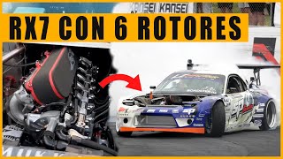 Este Mazda RX7 tiene un motor Rotativo de 6 ROTORES y tiene un Sonido de los DIOSES [upl. by Sashenka]