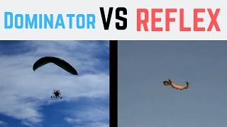 Dominator VS Reflex Collapse Test The Difference Between Paramotor Life And Death [upl. by Northey]