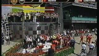 2006 Indy 500  Sam Hornish beat the Andrettis to victory [upl. by Miof Mela]