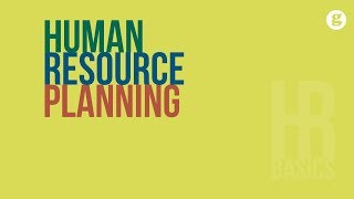 HR Basics Human Resource Planning [upl. by Vieva]