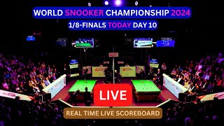 2024 World Snooker Championship LIVE Score UPDATE Today 18Finals Day 10 Matches Apr 29 2024 [upl. by Lebiram]