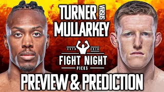 UFC 272 Jalin Turner vs Jamie Mullarkey Preview amp Prediction [upl. by Nat]