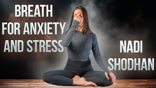 Yoga Breathing  Alternate Nostril Breathing  Nadi Shodhan Pranayama [upl. by Hoyt]