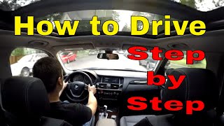 How to Drive an Automatic CAR Tutorial for Beginners [upl. by Harold]