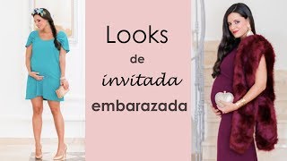 Looks de invitada embarazada [upl. by Tonkin]