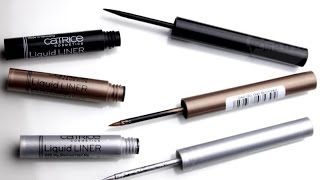 CATRICE Liquid Liner Dating Joe Black Demo [upl. by Marchal]