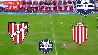 🔴INSTITUTO DE CORDOBA  BARRACAS CENTRAL EN VIVO  FUTBOL ARGENTINO EN FUT AND GOL [upl. by Candless279]