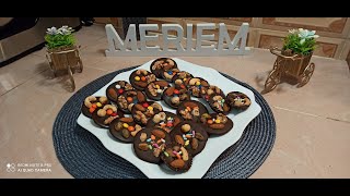 Recette des Mendiants au Chocolat حلوة منديون بالشوكولاطة بدون طهي وباسهل الطرق [upl. by Suoirad]