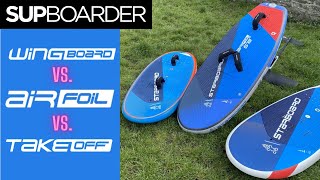 Which 2023 Starboard foil board is best for you We compare the Wingboard Take Off and Air Foil [upl. by Elleinod951]