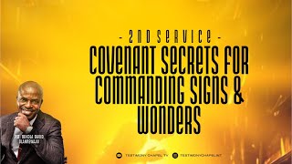 Covenant Sunday 2nd Service  Commanding Signs and Wonders  Pastor Bukola David Olanrewaju [upl. by Jala]