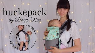 HUCKEPACK Fullbuckle by Baby Roo  Vorstellung amp Anleitung [upl. by Jae987]