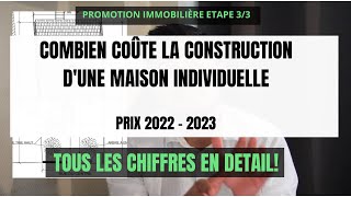 COÛT DE CONSTRUCTION DUNE MAISON INDIVIDUELLE [upl. by Anatlus]