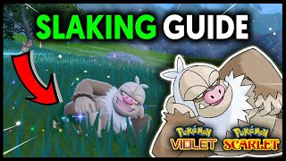 HOW TO GET SLAKING ON POKEMON SCARLET AND VIOLET [upl. by Scheer999]