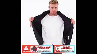 Smart USB Heating Jacket for Men amp Women – Ultimate Winter Warmth [upl. by Irafat]