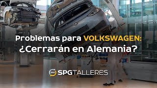 VOLKSWAGEN SE PLANTEA LO IMPENSABLE ¿CERRARÁN FÁBRICAS [upl. by Ollehto]