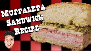 I Recreated the Muffuletta Sandwich Recipe [upl. by Soisinoid]