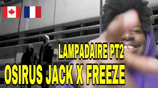 Québécois Réagit à Osirus Jack 667 feat Freeze Corleone 667  Lampadaire Pt2 [upl. by Navac]