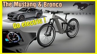 Ford Ebikes  Mustang and Bronco  Powerful long range electric bike [upl. by Mike191]