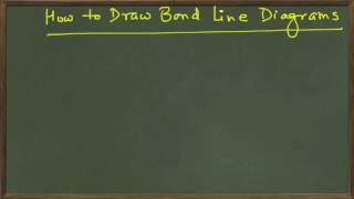 Organic Chemistry  5 How to draw bond line diagrams [upl. by Libb]