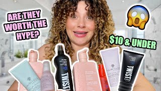 TESTING NEW AFFORDABLE CURLY HAIR PRODUCTS  Twist by Ouidad vs Hairitage amp Monday Haircare [upl. by Elay280]