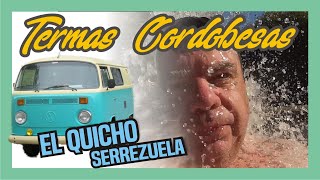 Termas de Quicho Serrezuela Córdoba Argentina  💚💪 Viajando en Combi motorhome vw t2 [upl. by Eihtur]