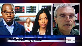 Case Closed  Study Shows No Lung Damage from Vaping [upl. by Natsyrk]