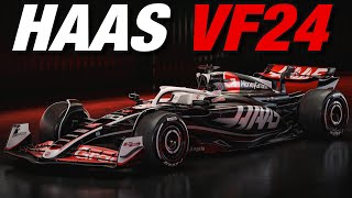 Haas Reveal 2024 VF24 Car [upl. by Navert]