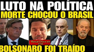 LUTO NA POLÍTICA MORTE CHOCOU O BRASIL JAIR BOLSONARO FOI TRAÍDO LEVOU GOLPE E RASTEIRA D PACHEC [upl. by Reade]