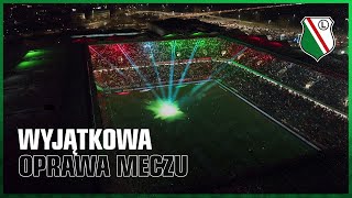 DLA CIEBIE POLSKO Patriotyczna oprawa meczu Legia Warszawa  Lech Poznań [upl. by Nyladnar514]