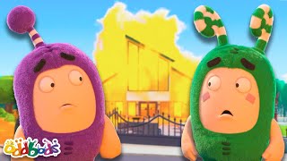 Jeffs NIGHTMARE Neighbor  Oddbods 👹  Action Cartoons For Kids [upl. by Akcimahs]