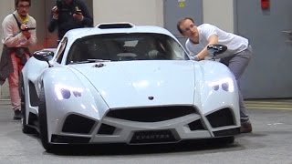 751HP 70 V8 Mazzanti Evantra Loud Sound [upl. by Ahl]