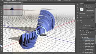 How to use 3D in Photoshop CS6 [upl. by Drawoh130]