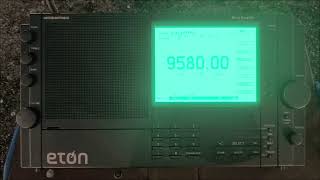 SW 9580 kHz KNLS [upl. by Enyleve]