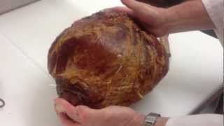 How to Debone a Ham part 1 [upl. by Bernelle]