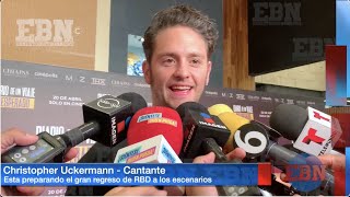 CHRISTOPHER UCKERMANN justifica el que PONCHO HERRERA no haya querido estar en el regreso de RBD [upl. by Saravat]