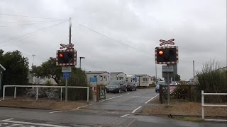 Romney Sands Level Crossing [upl. by Inalem546]