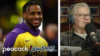 Impact of Lakers Bronny James not playing G League road games  Dan Patrick Show  NBC Sports [upl. by Frannie]